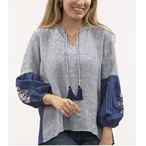 Johnny was like peasant blouse